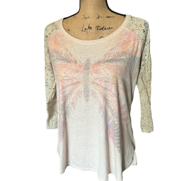 Maurice’s Dragon Fly 3/4 length sleeve Top. XL - Picture 1 of 4